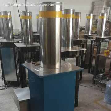Access Control 304 Stainless steel Rising Hydraulic Bollards